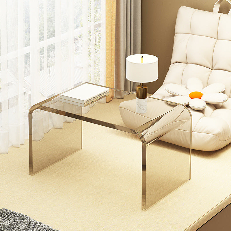 Modern Minimalist: Acrylic Coffee Table (Light Luxury, Side Table/Nightstand)