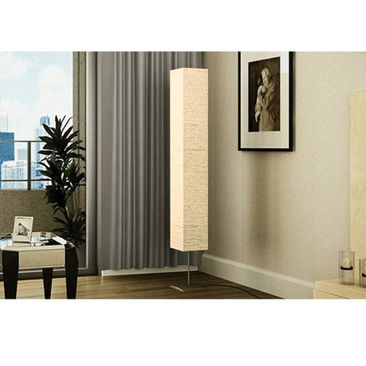 Floor Lamp with Steel Stand 170 cm Beige