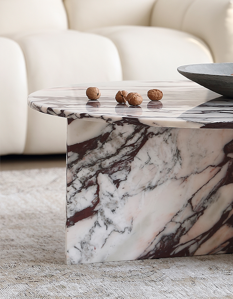 Aiko Coffee Table Round, Marble