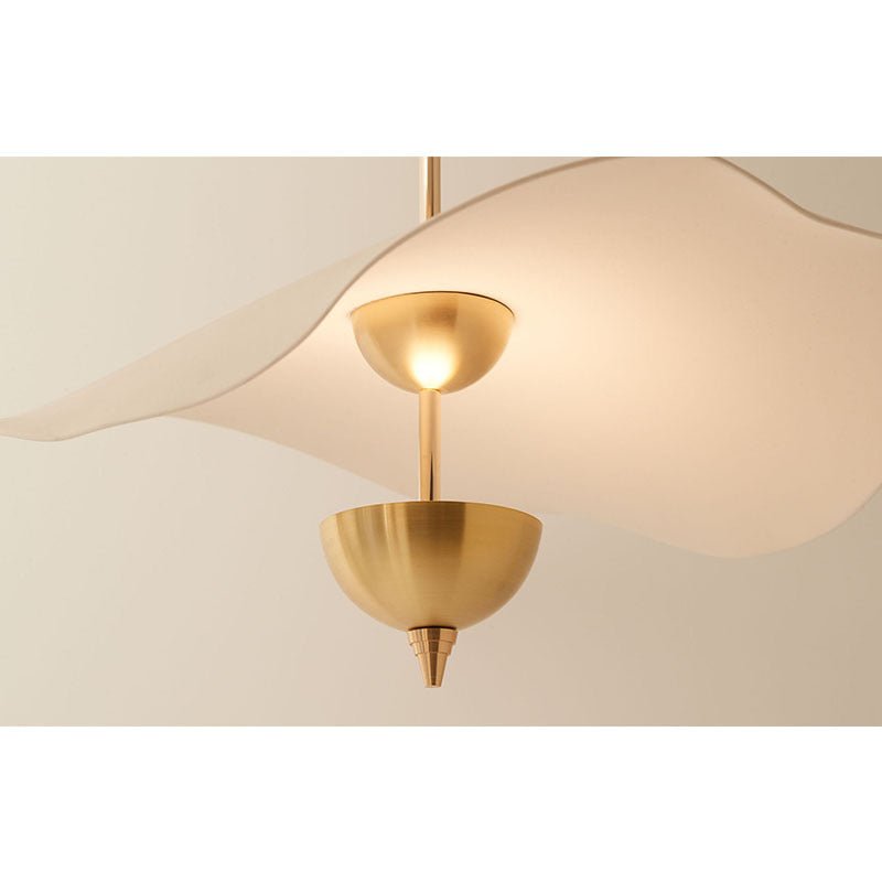 Acrylic Lotus Leaf Chandelier