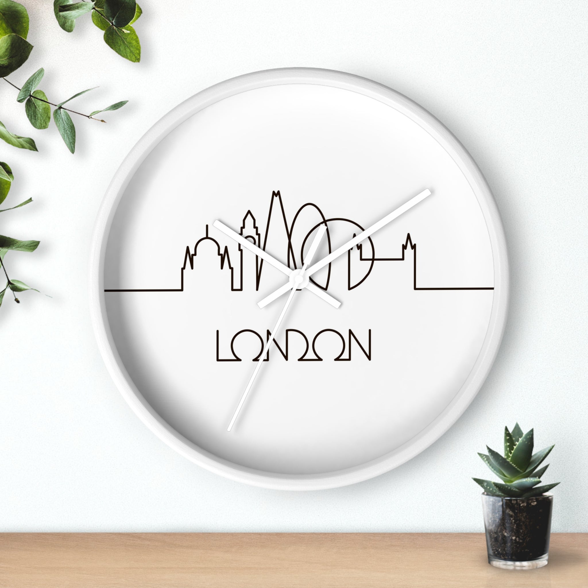 London Wall Clock Printify