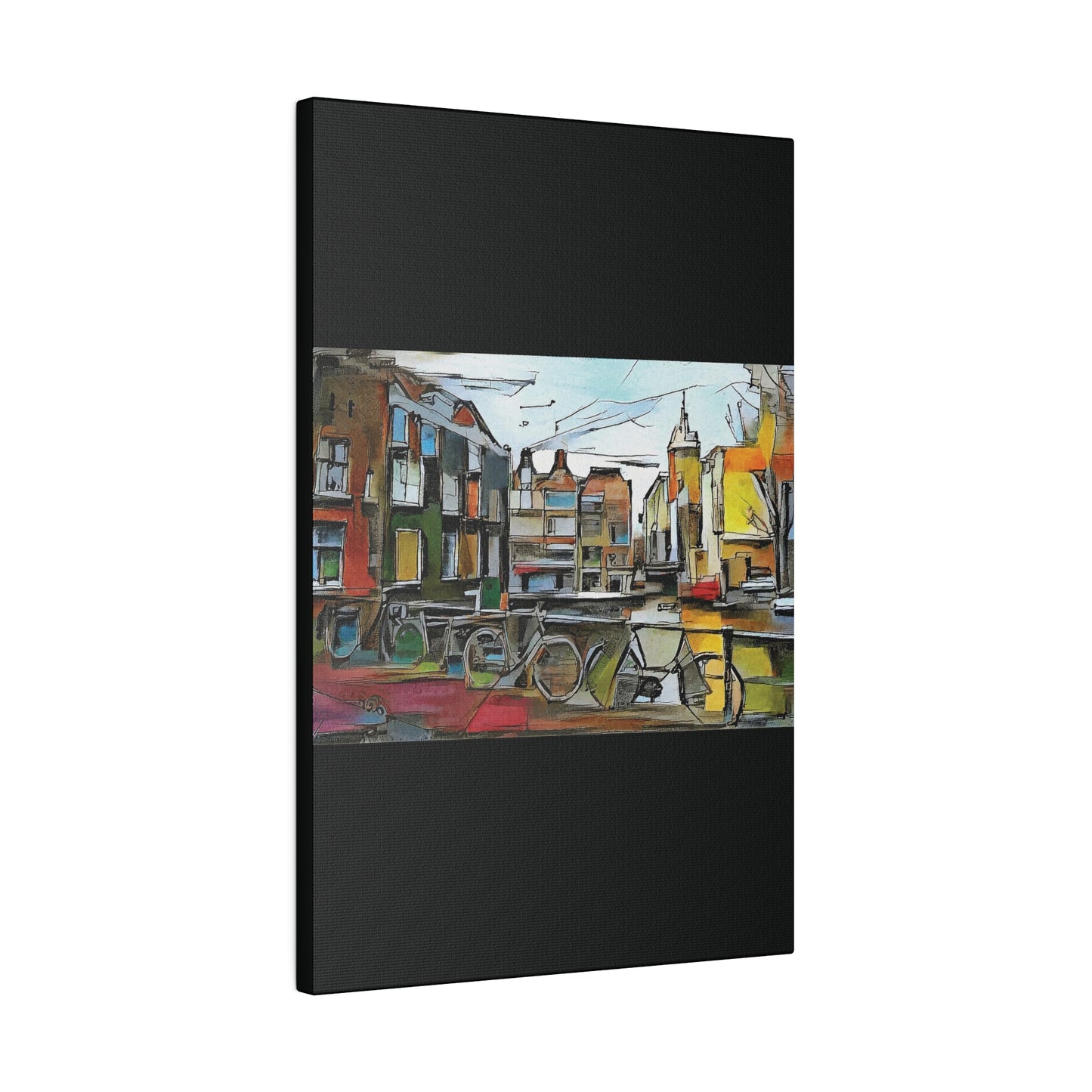 Walks in Amsterdam Canvas ￼ Printify