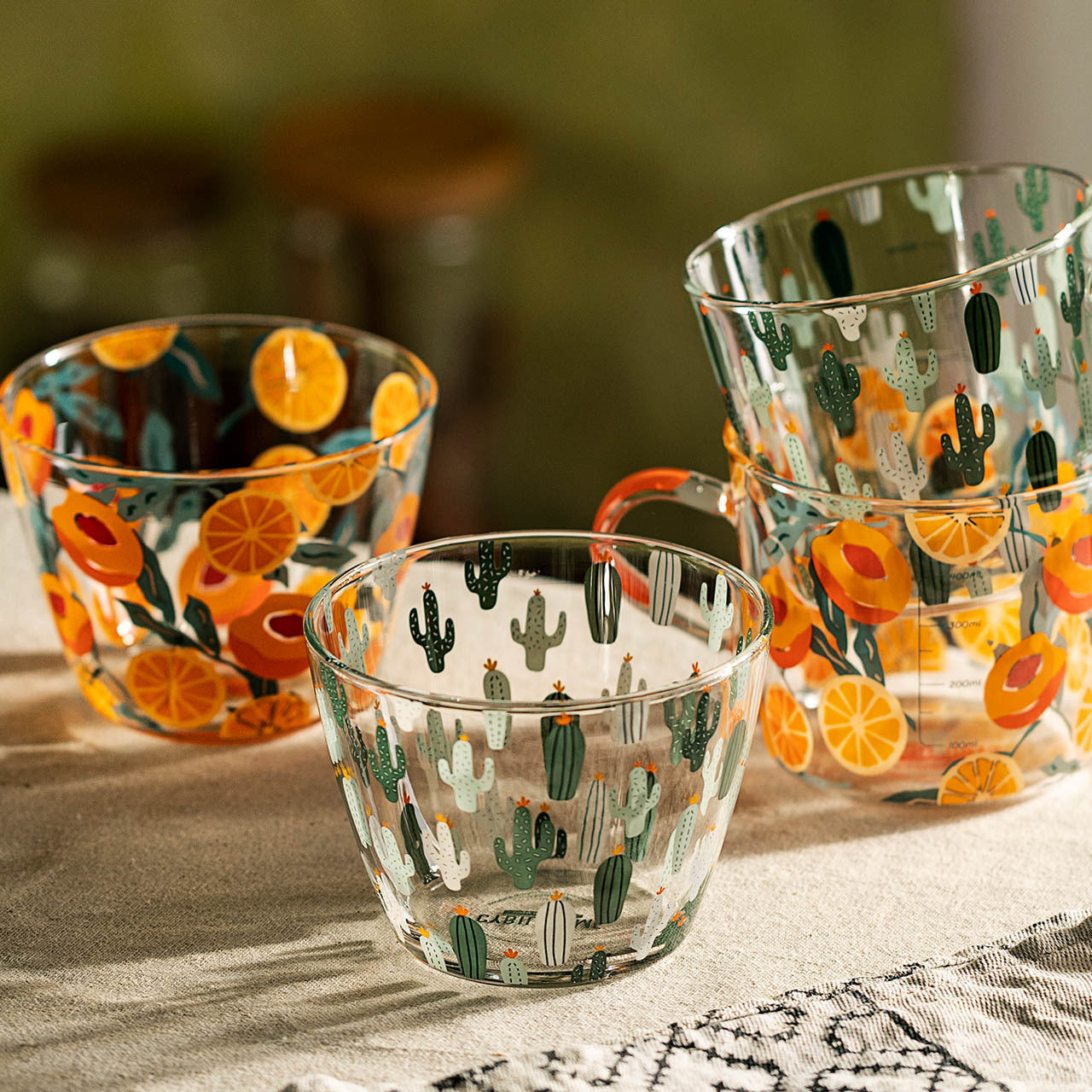 Summer Drinking Glass