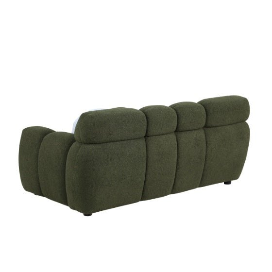 Forest Green Designer Sofa – Elegant Comfort