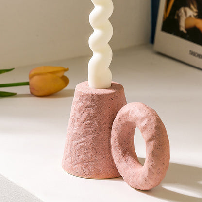 Ceramic Hand made Candle holder