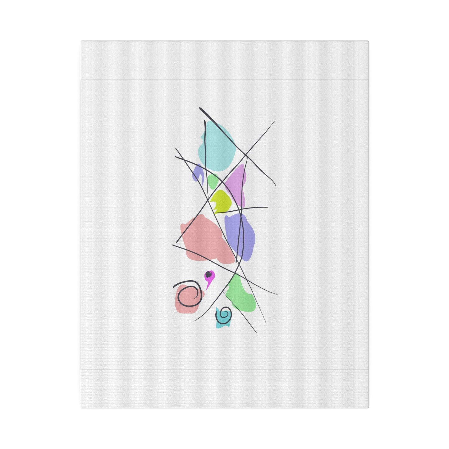 Pastels & Doodles Wall Art Printify