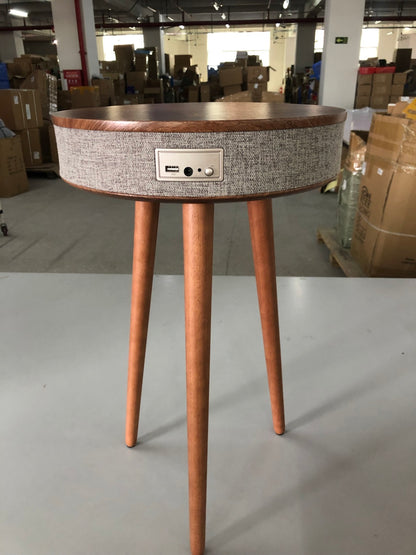 Wireless Charging Bluetooth Speaker Small Coffee Table