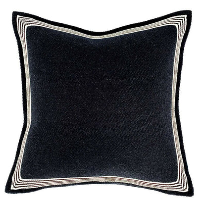 Cushion Cover Decorative Pillow Case Modern Simple Luxury Ivory Black Londecor