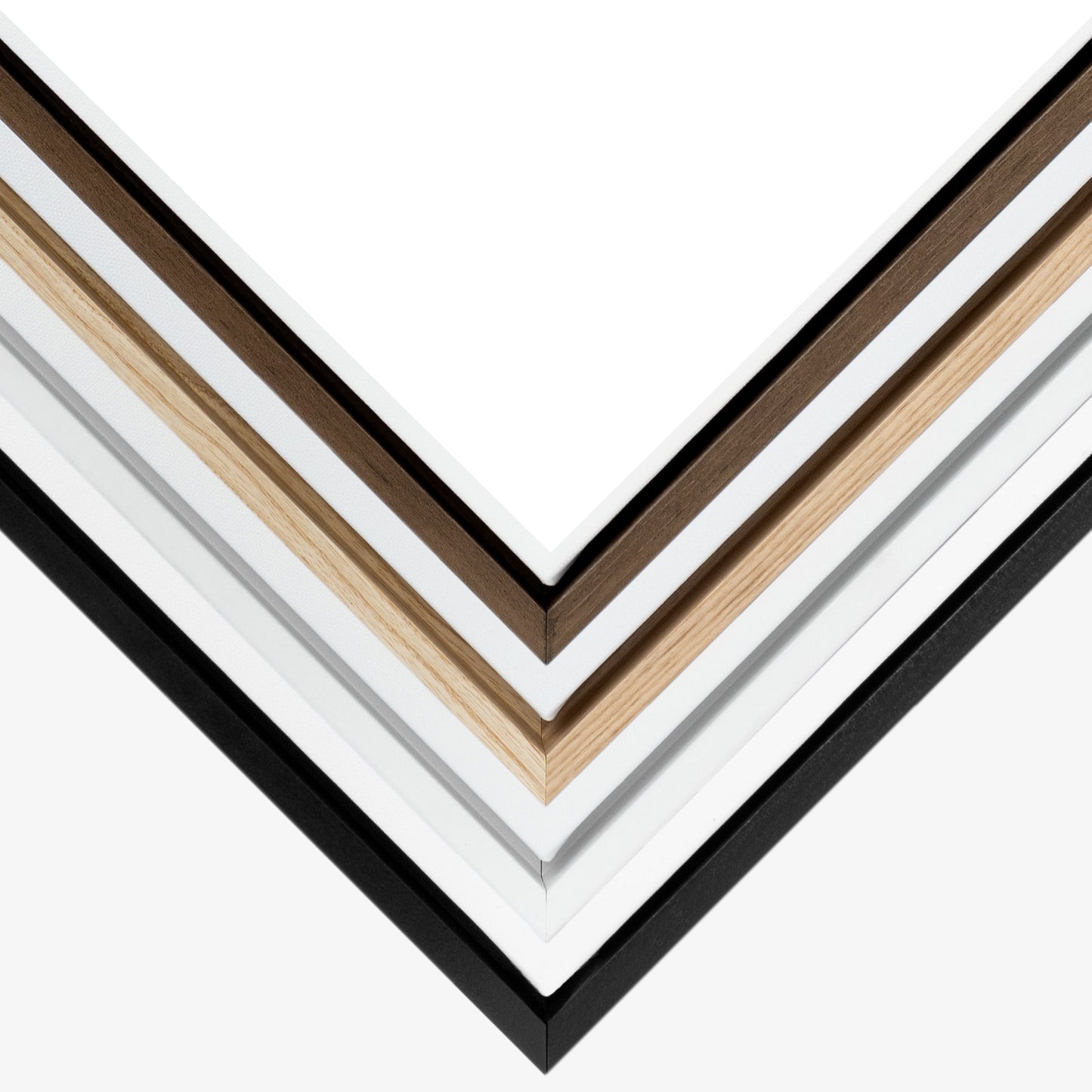 Gigi II Portrait Framed Printed Canvas