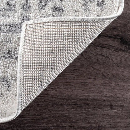 Helen Power Loom Grey/Off-White Rug