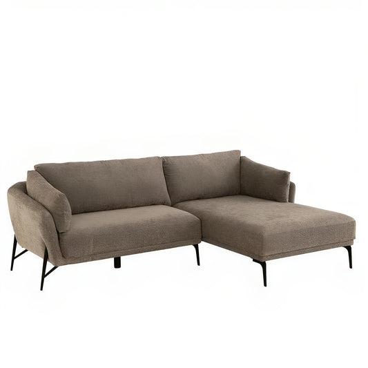 Modern L-Shaped Sectional: Luxe Comfort & Style