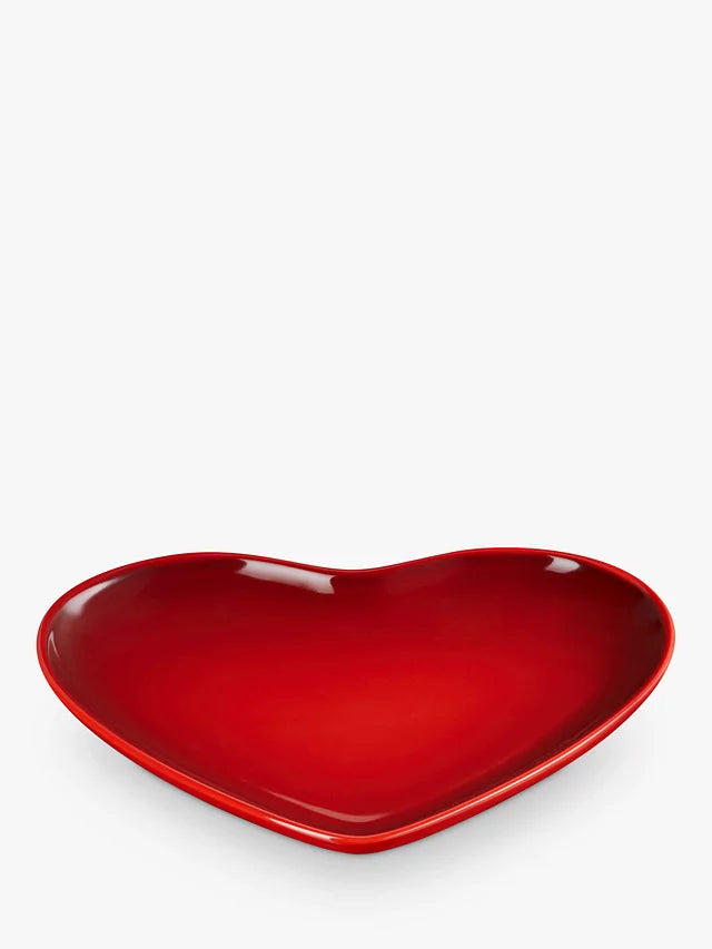 Stoneware Heart Platter Valentine Gifts