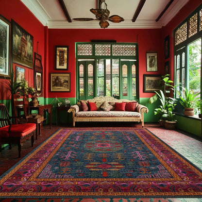 Bold Vintage-Inspired Rug