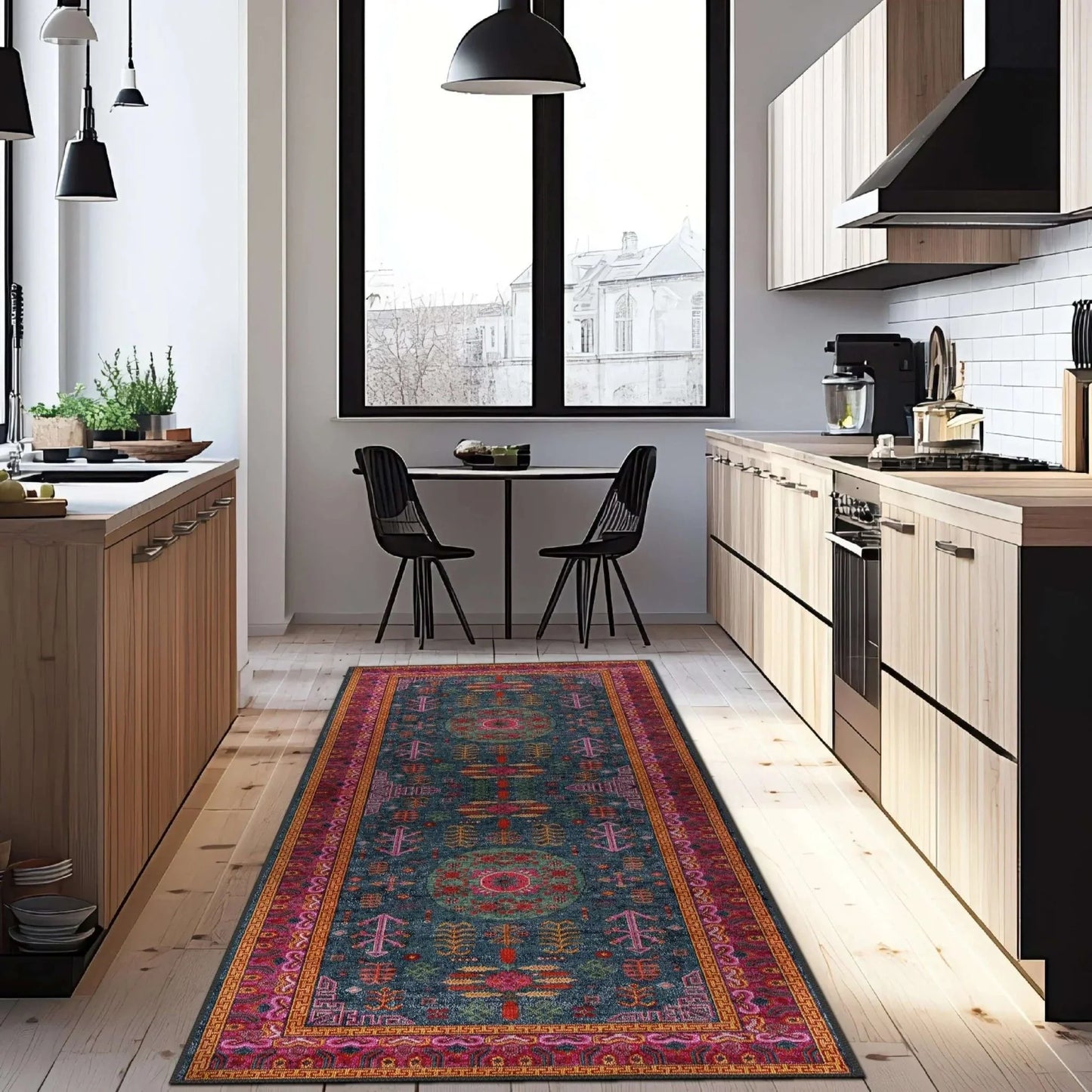 Bold Vintage-Inspired Rug