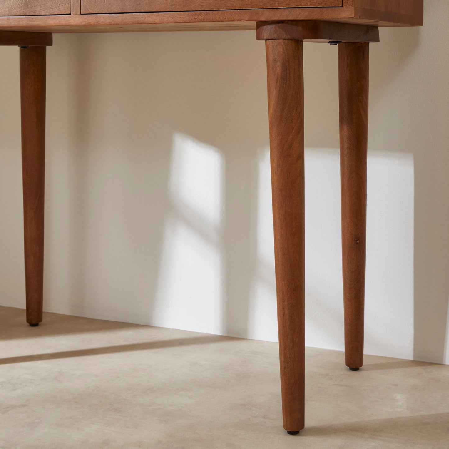 Scandinavian Walnut Oslo Console, Dressing Table, and Desk