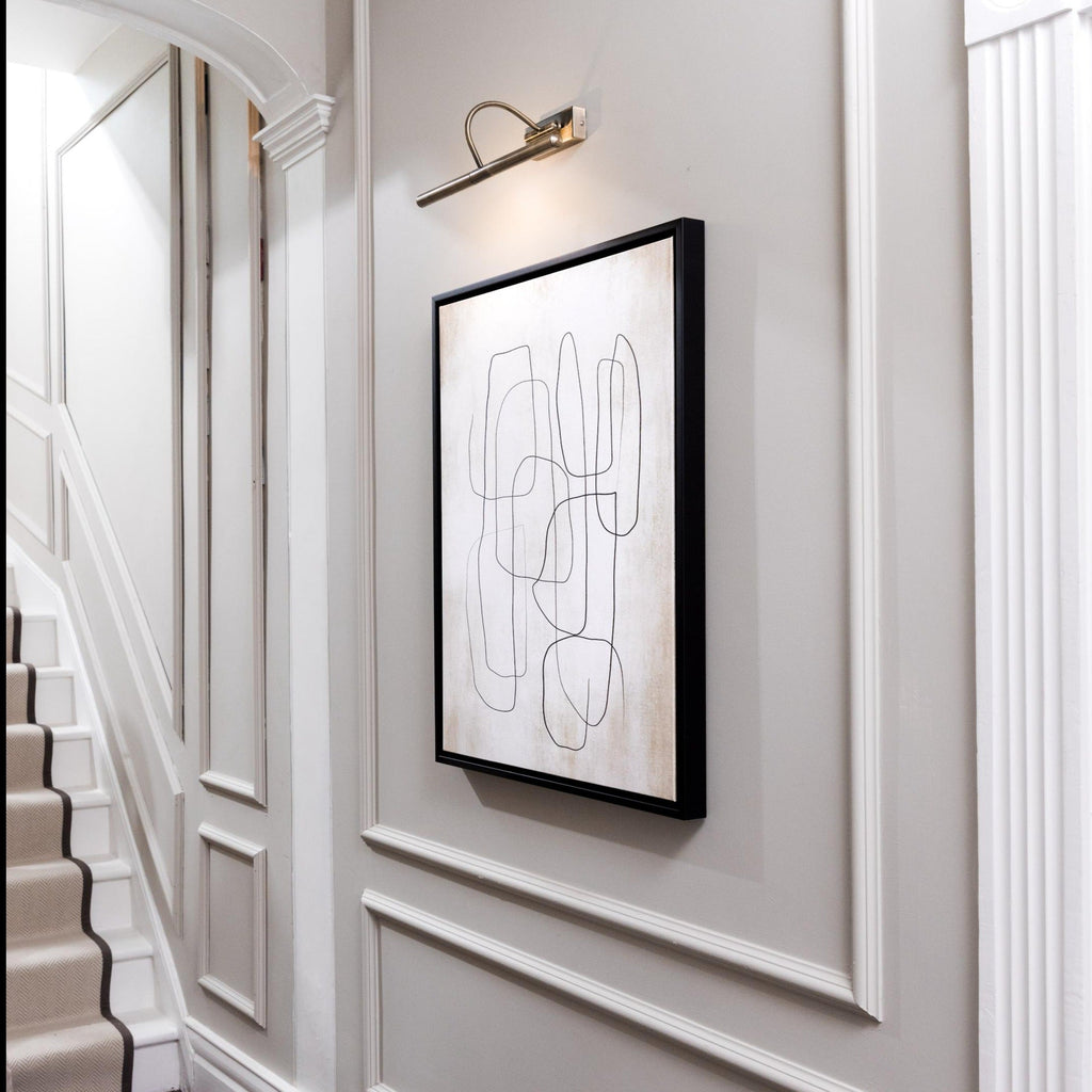 Fina I Square Framed Printed Canvas