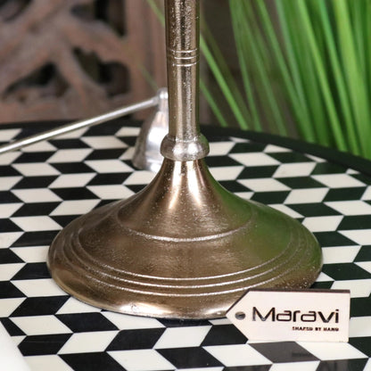 Veeha Candelabra Centerpiece 5 Candle Holder 40cm Champagne Gold