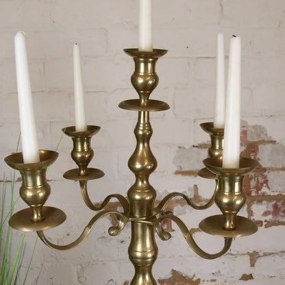 Vintage Brass Candelabra