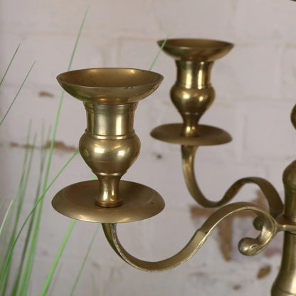 Vintage Brass Candelabra