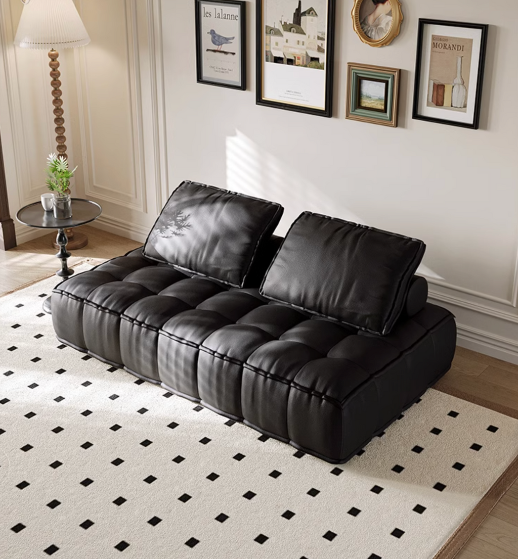 Lani Modular Seater Sofa, Single Seater, Black