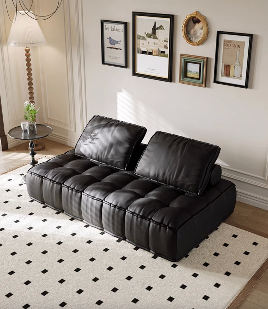 Lani Modular Seater Sofa, Single Seater, Black