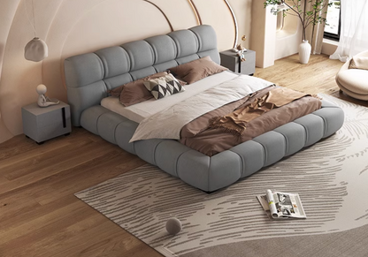 Bader King Size / Super King Size Bed, Velvet