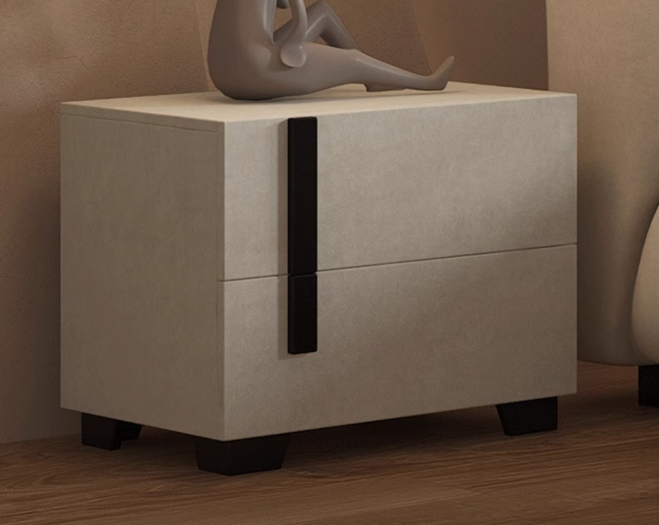 Bader King Size / Super King Size Bed, Velvet