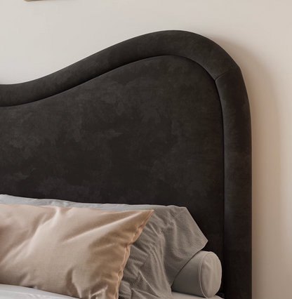 Baeyer King Size / Super King Size Bed, Velvet