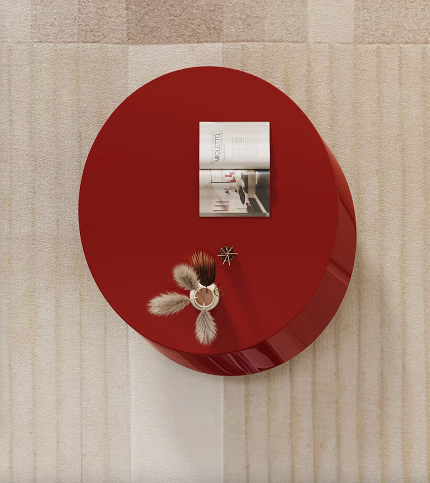 Bailey Coffee Table, Red