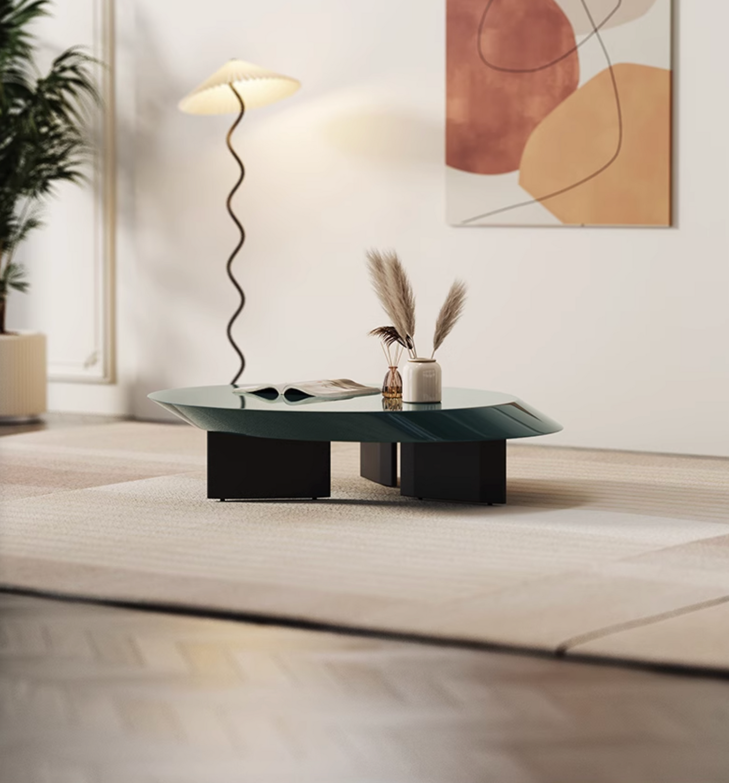 Bailey Coffee Table, Red