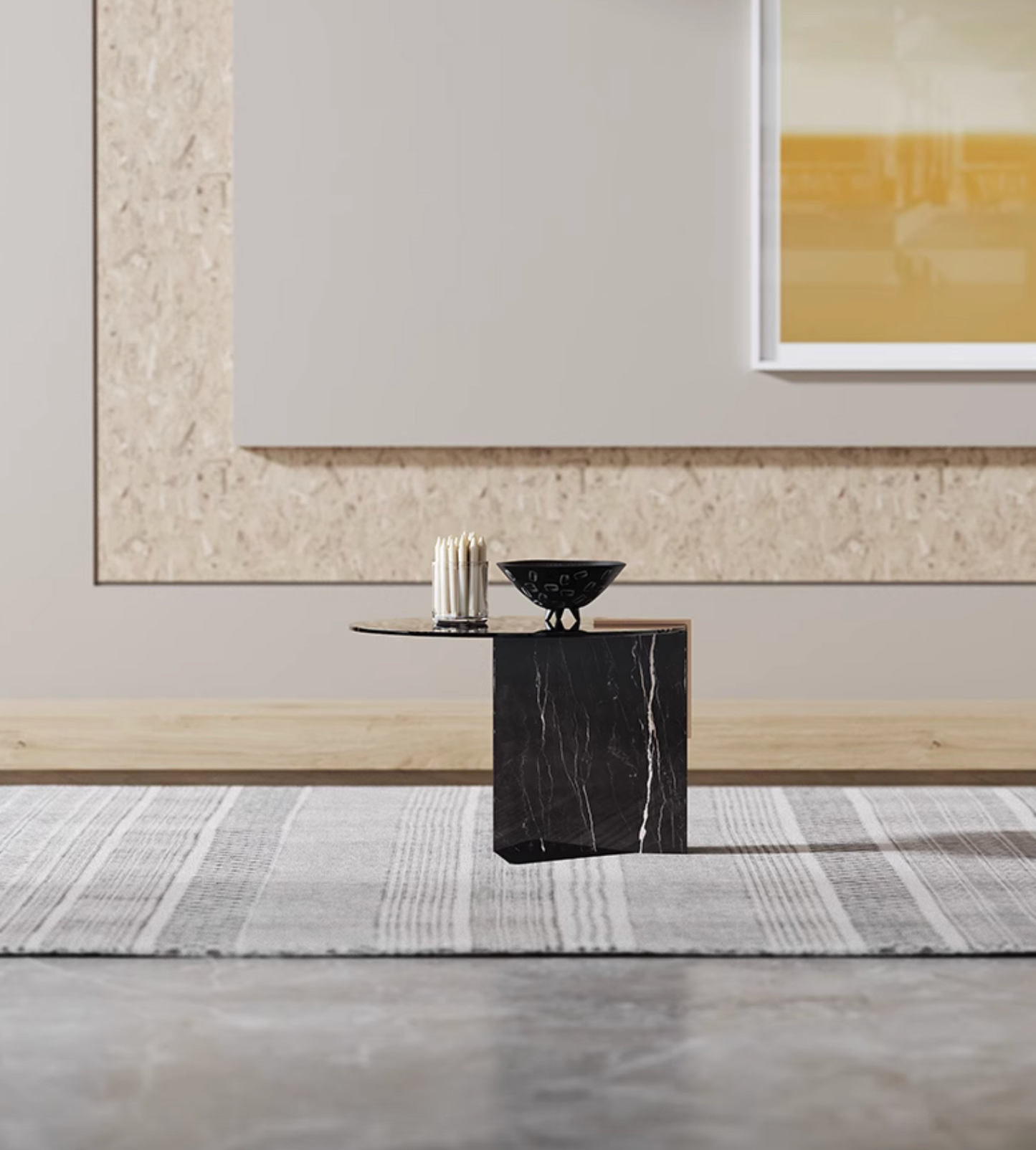 Caldwell Coffee Table Set, Marble