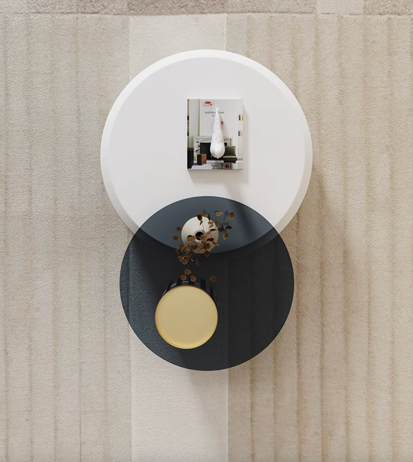 Calloway Nesting Coffee Table Set, 3 Tables