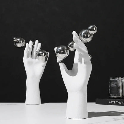 Light Luxury Creative Hand Shape Londecor
