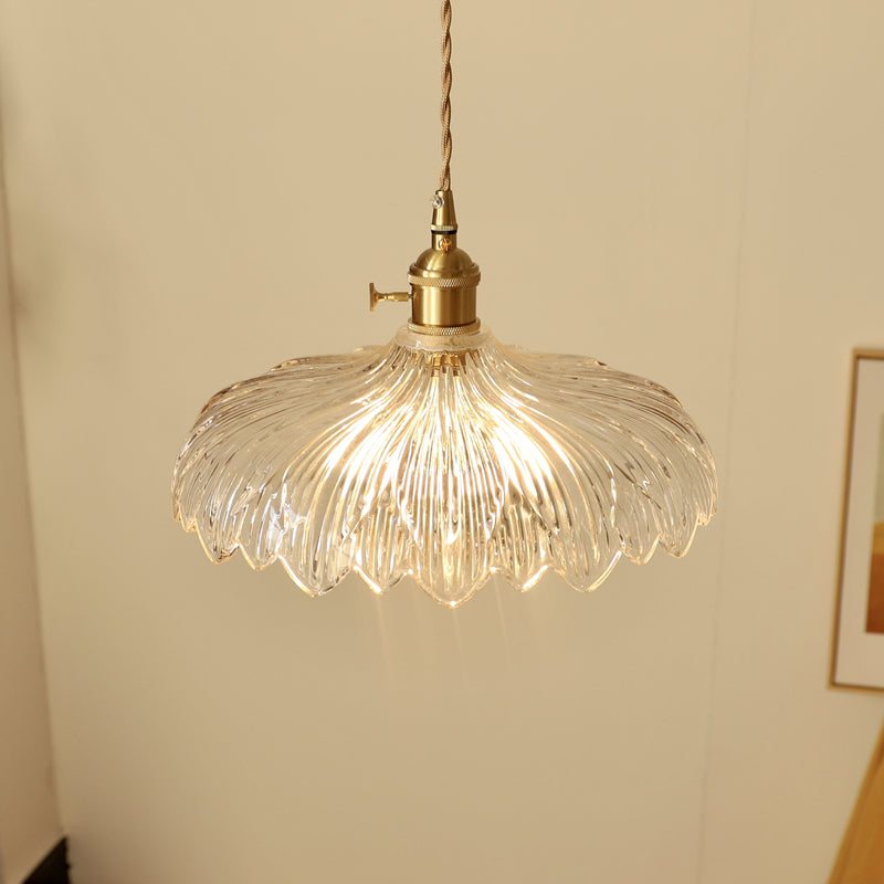 Fashion Simple Vintage Brass Glass Chandelier Londecor