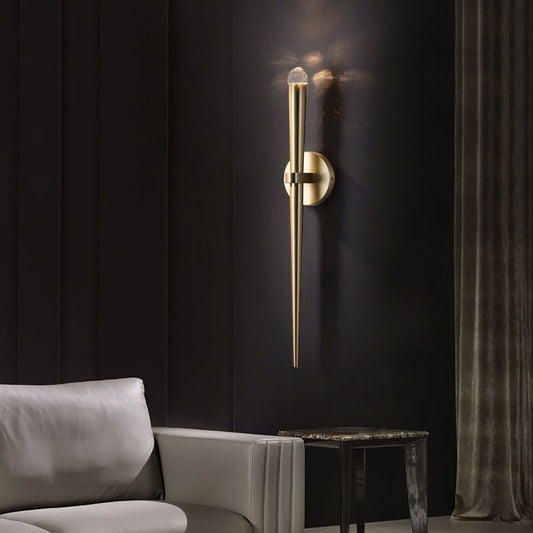 All Copper Postmodern Wall Lamp