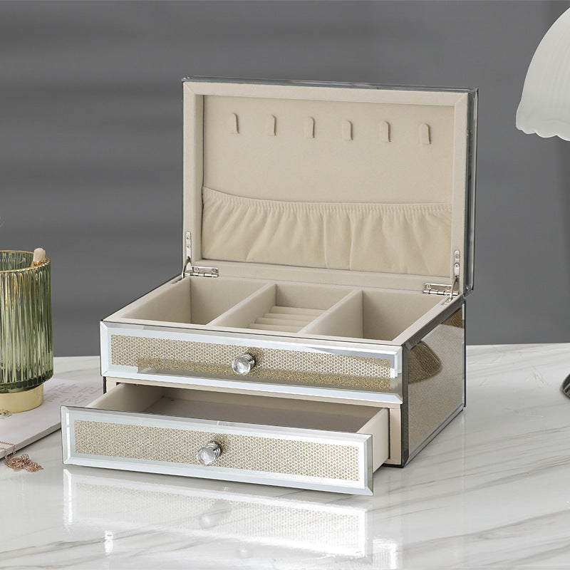 High-end Glass Jewelry Box