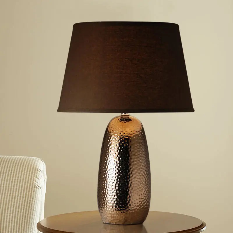 Metal Glazed Ceramic Table Lamp Londecor