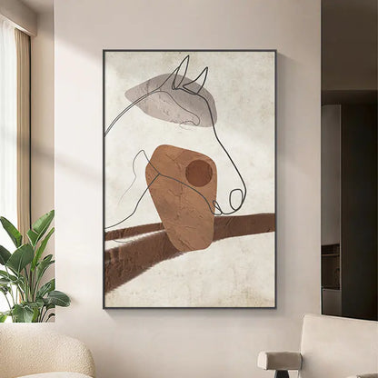 Modern Minimalist Living Room Painting Londecor