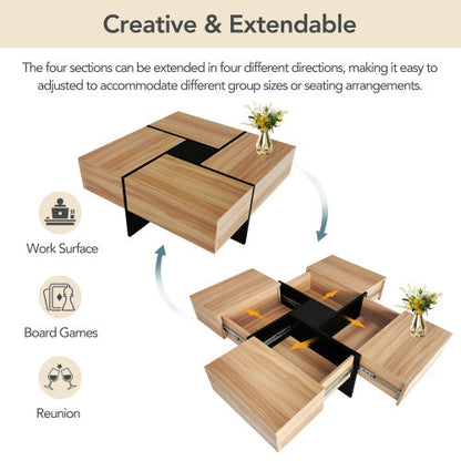 Coffee Table with Hidden Storage