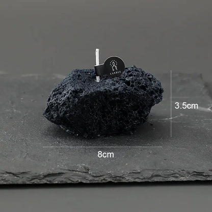 Meteorite Stone Candle Londecor