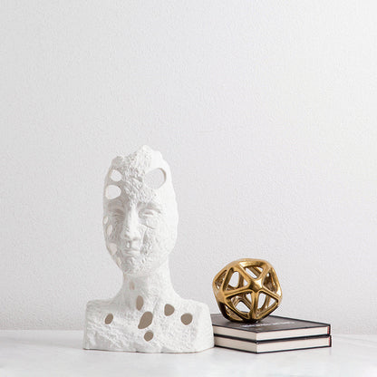 Product information: Process: Color glaze/resin process Category: Decorative figures Material type: pottery Surface technology: glazing Hanging form: ornaments Production method: semi-manual and semi-mechanical Style: Nordic simple and fashionable Modelin