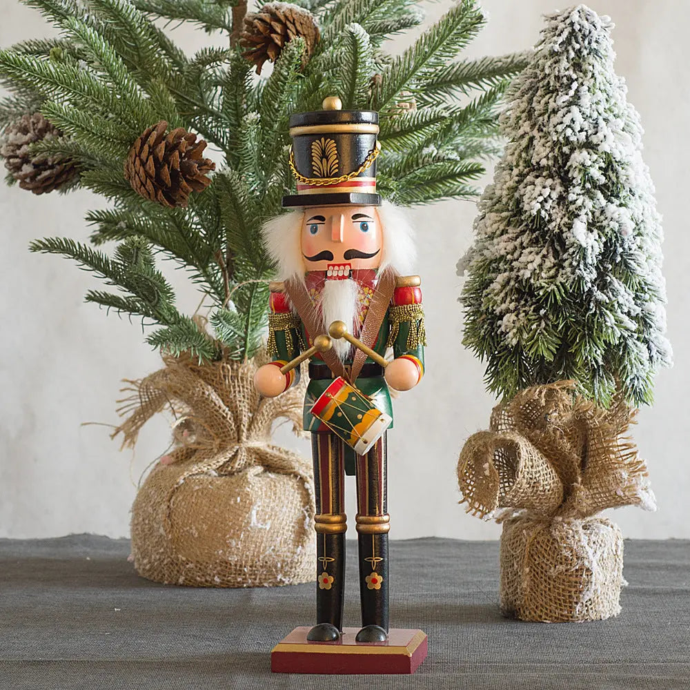 Classic Wooden Nutcracker Puppet - A Timeless Holiday Symbol Londecor