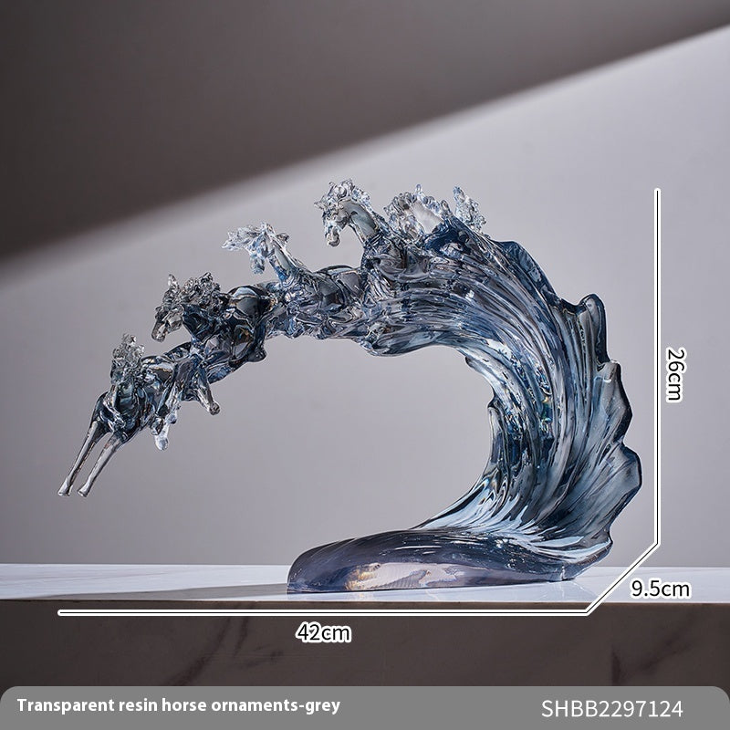 Horse Cabinet Decoration