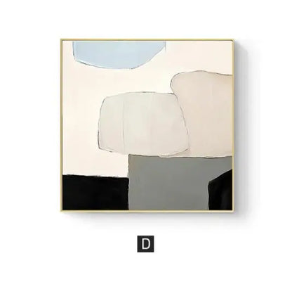 Beige Simple And Quiet Modern Minimalist Abstract Decorative Painting Londecor