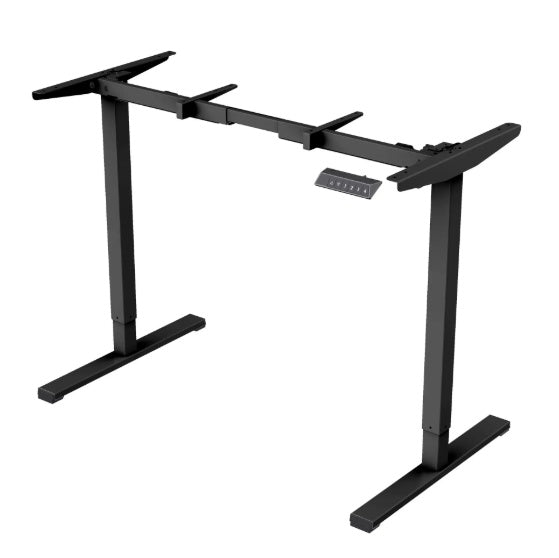 Adjustable Electric Standing Desk – Height Adjustable Sit Stand Computer Workstation for Home Office