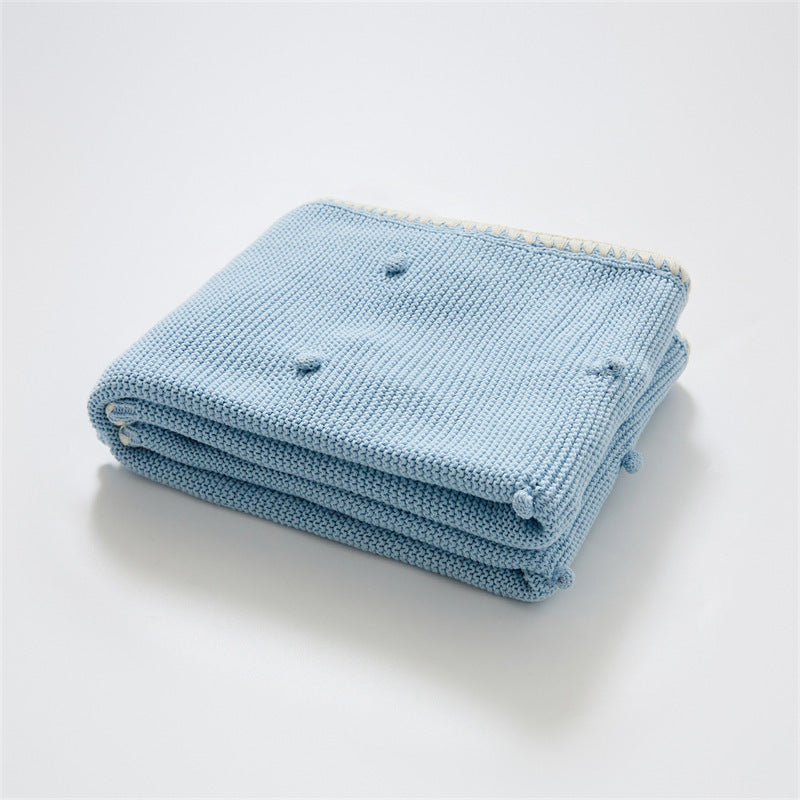 Children's Cotton Knitted Blanket/Throw