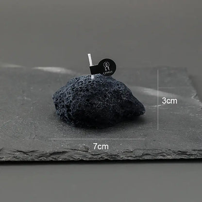 Meteorite Stone Candle Londecor