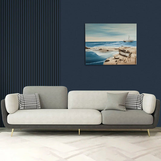 Coloured Acoustic Slatted Wall Panels