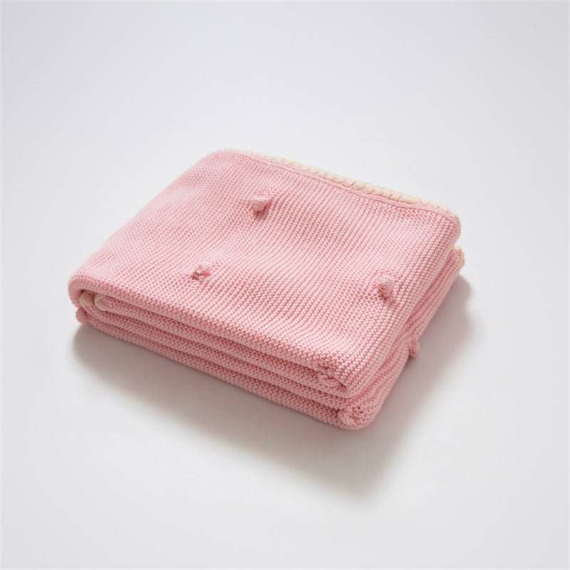 Children's Cotton Knitted Blanket/Throw