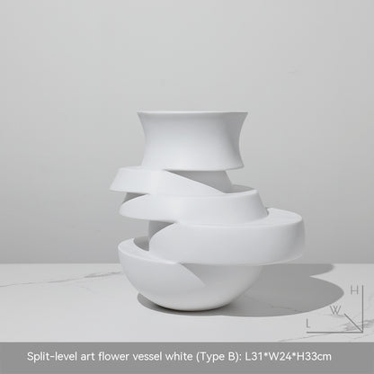 Minimalistic Entrance  Art Vase